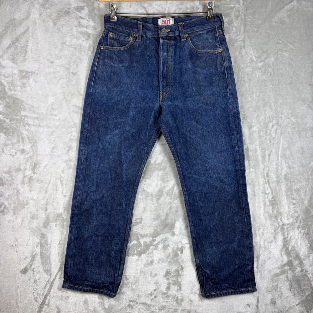 Levi’s‎ 501 Jeans Original Fit W31 L30 Blue Fade Button Fly Y2K